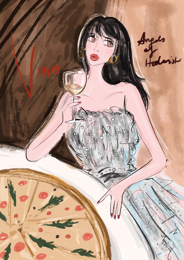 Grafika Angels of hedonism, 2021 Angels Of Hedonism