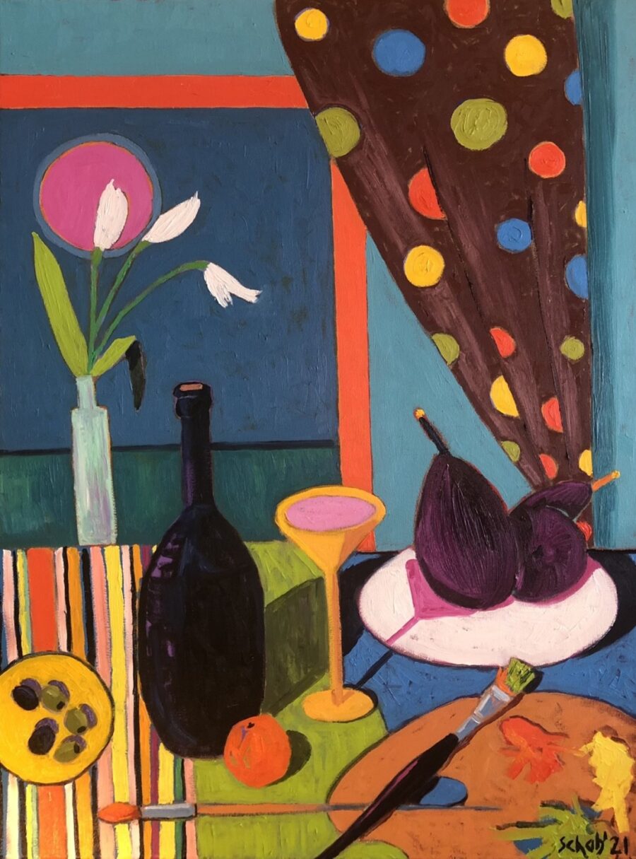 Obraz Czas na przerwę, 2021 Czas Na Przerwe 80x60cm Olej Na Plotnie