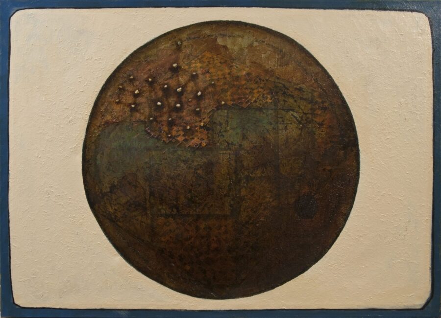 Obraz Nieznana planeta, 2019 Nieznana Planeta 100x140 2019 Scaled  gdzie kupic obraz