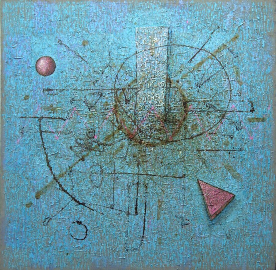 Obraz Solaris, 2021 Solaris 130x130cm 2021  gdzie kupic obraz