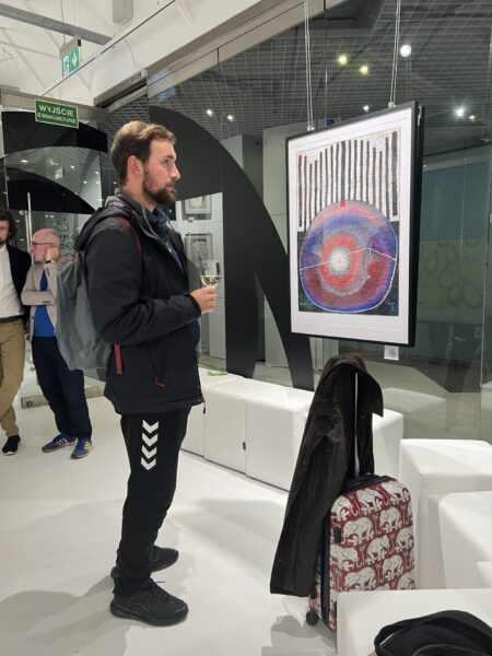 Wernisaż wystawy Tadeusza Kuduka PLANETY / 14 CZERWCA 2022 Img 7204