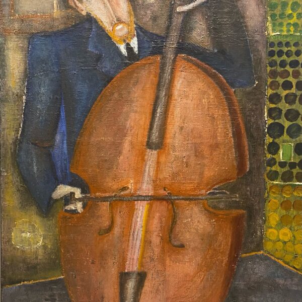 Obraz KONCERT NA KONTRABAS, 1967 Koncert Na Kontrabas olej,tempera,płótno,olej na płótnie,kuduk gdzie kupic obraz