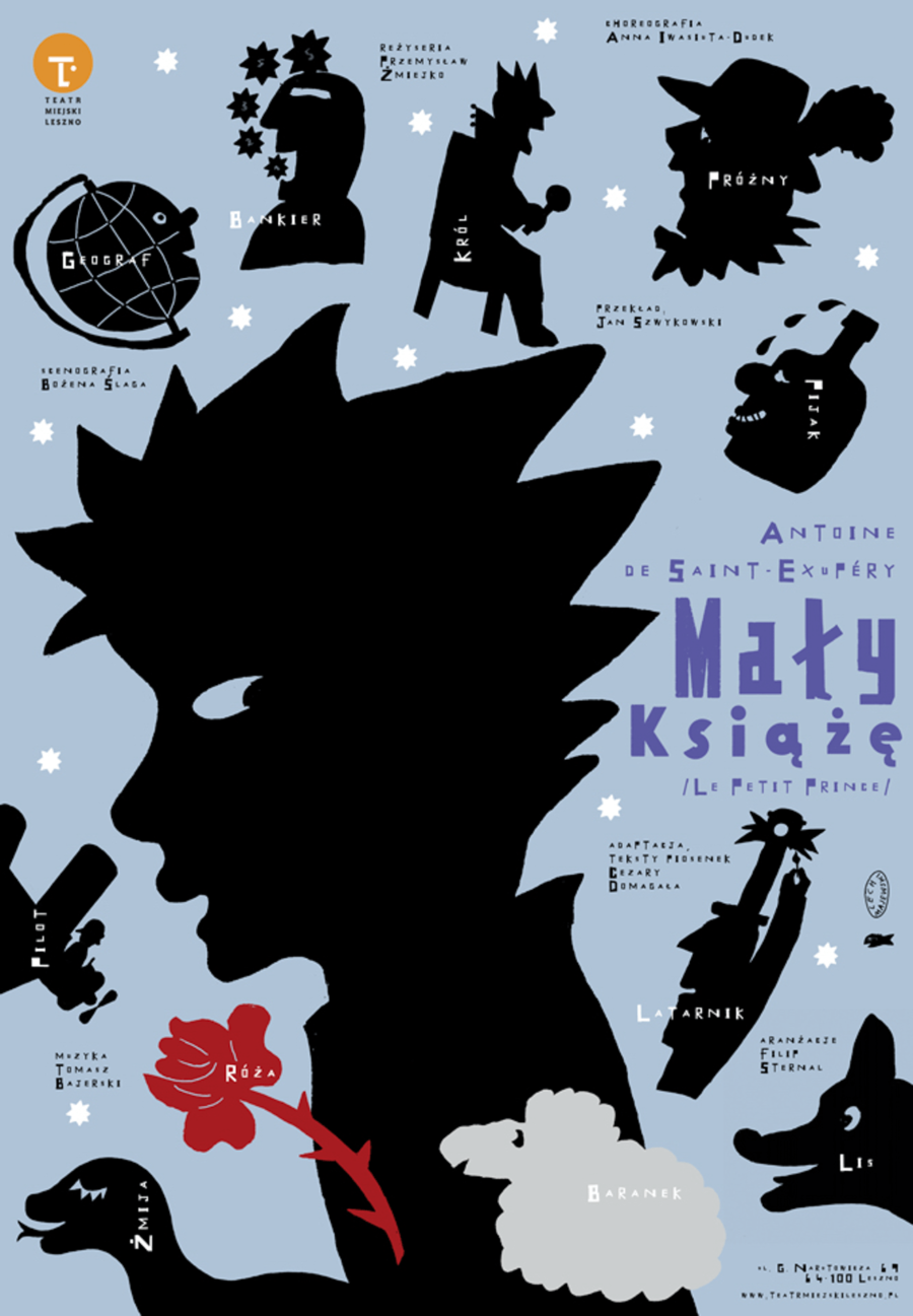 Plakat Cafe Sax, 2012 Maly Ksiaze 2020