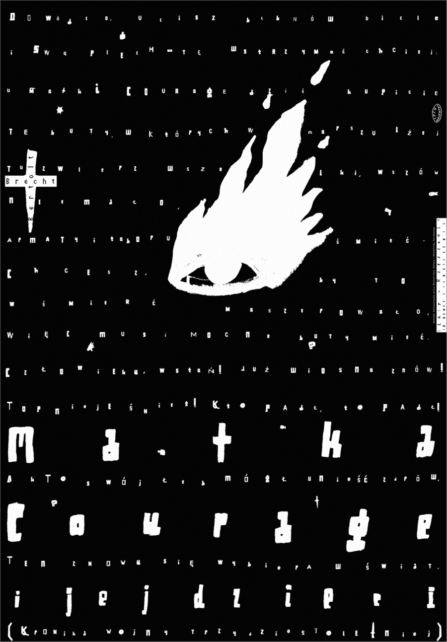 Plakat Cafe Sax, 2012 Mother Courage 2007 2
