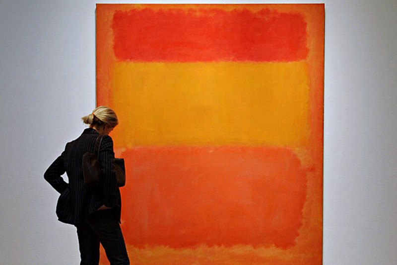 Dlaczego Nazwa Dzieła Sztuki jest ważna Mark Rothko’s Painting Orange Red Yellow  dzieło sztuki