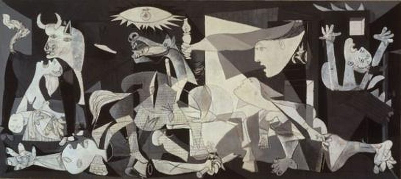 5 najsłynniejszych obrazów na świecie Picassoguernica  dzieła sztuki