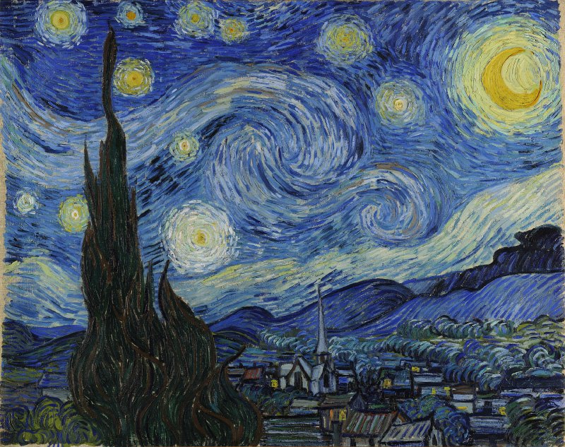 5 najsłynniejszych obrazów na świecie Van Gogh Starry Night Google Art Project  dzieła sztuki