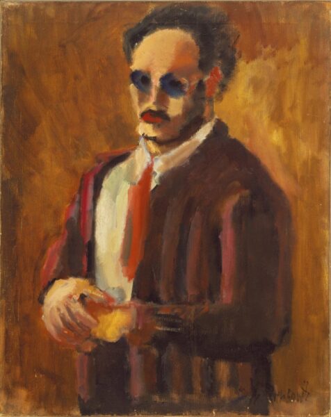 Wystawa retrospektywna Marka Rothko w Paryżu Mark Rothko Self Portrait 1936 813x1024  mark rothko dzieła