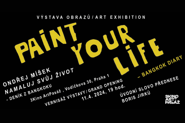 Ondřej Míšek, Paint Your Life - Bangkok Diary Projekt Bez Nazwy 12  sztuka ulicy