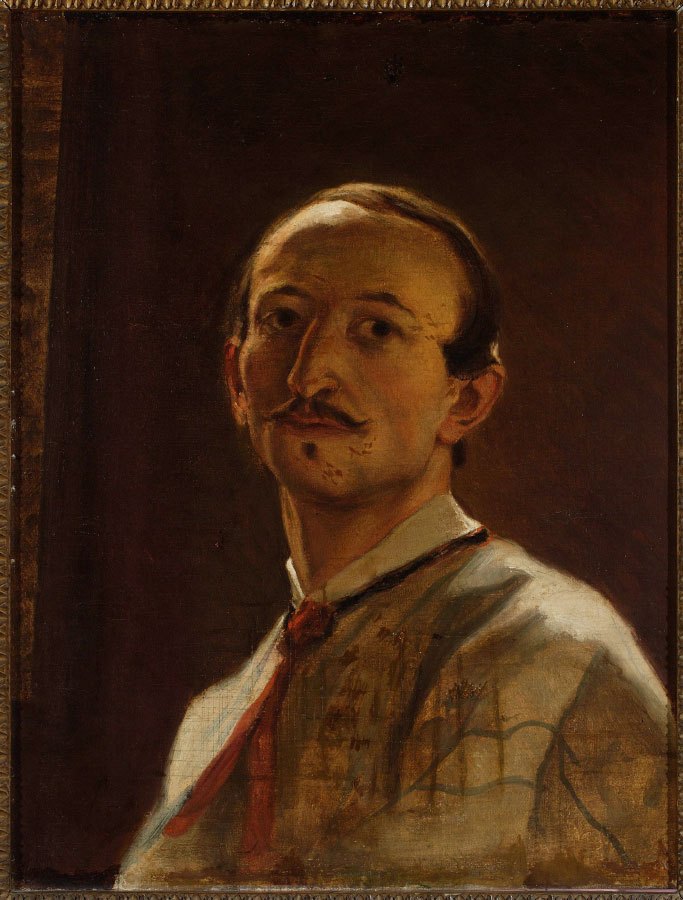 59 Słynnych Obrazów Polskich Malarzy Artur Grottger Autoportret 1867  slynne obrazy olejne