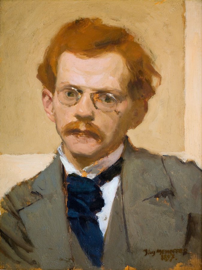 59 Słynnych Obrazów Polskich Malarzy Józef Mehoffer Self Portrait 1897  slynne obrazy olejne