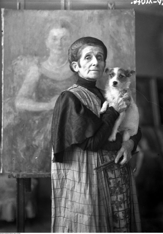 59 Słynnych Obrazów Polskich Malarzy Olga Boznańska W 1930 Roku  slynne obrazy olejne