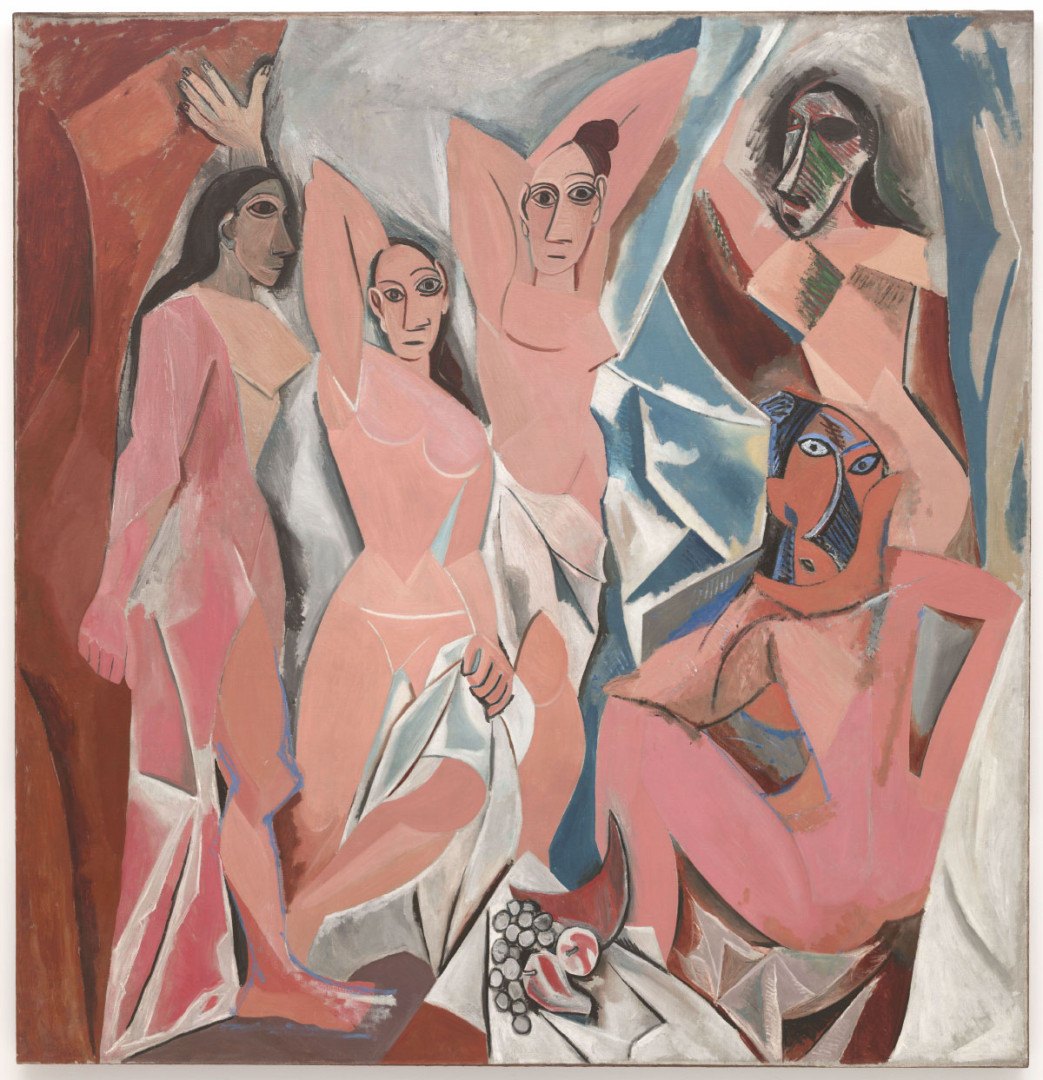 19 Rodzajów Sztuki Abstrakcyjnej: Charakterystyka i Artyści Pablo Picasso Les Demoiselles D Avignon  abstrakcyjna sztuka cechy