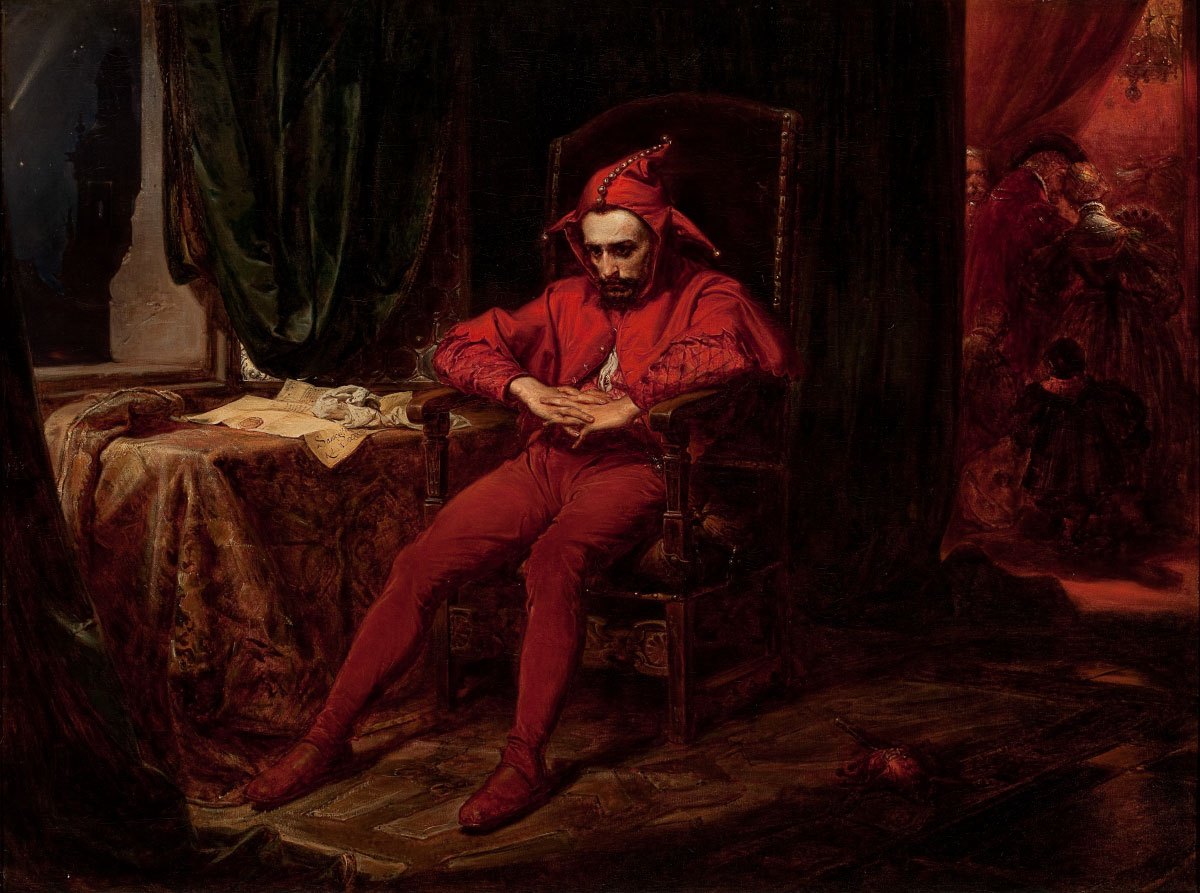 59 Słynnych Obrazów Polskich Malarzy Stańczyk 1862 Olej Na Płótnie 120 × 88 Cm Jan Matejko Muzeum Narodowe W Warszawie  slynne obrazy olejne