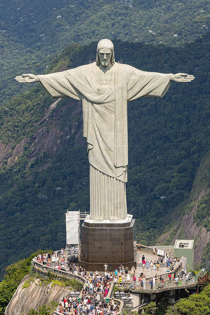 34 najsłynniejsze rzeźby wszech czasów 11 Christ The Redeemer  najsłynniejsze rzeźby