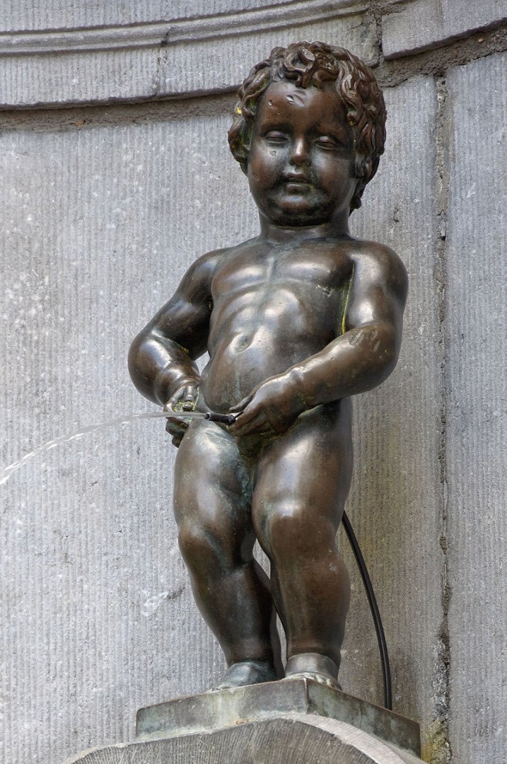 34 najsłynniejsze rzeźby wszech czasów 13 Manneken Pis  najsłynniejsze rzeźby