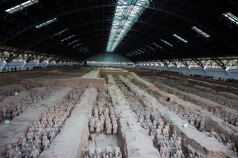 34 najsłynniejsze rzeźby wszech czasów 19 Terracotta Army  najsłynniejsze rzeźby