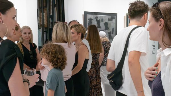 Relacja z wernisażu wystawy „Bieguny” Przemysława Tyszkiewicza i Agaty Gertchen Wernisaż Galeria Gertchen Tyszkiewicz Grafika 11