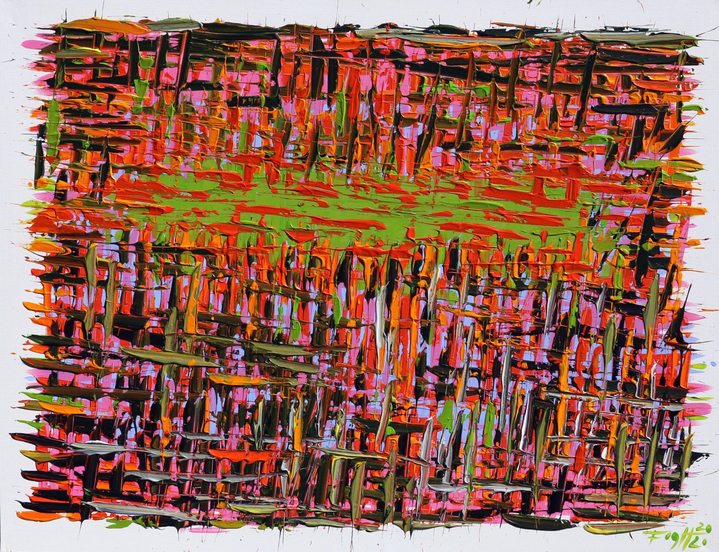 Obraz Brda, 2020 Obraz Brda 100x130 Cm Akryl 06 08 2020r  andrzej fogtt