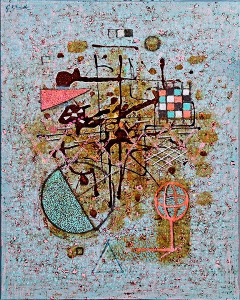 Wystawa „SoA Prezentuje: Transformacje” Szepty Iii 90x70cm 2024 1