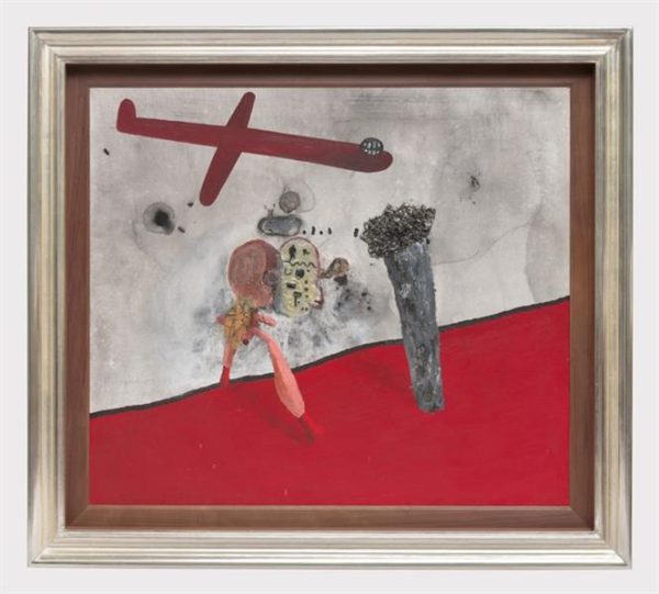 Sztuka Niepokoju: malarstwo Davida Lyncha Dialogue During A Picnic 2017 Jpg!large  art brut