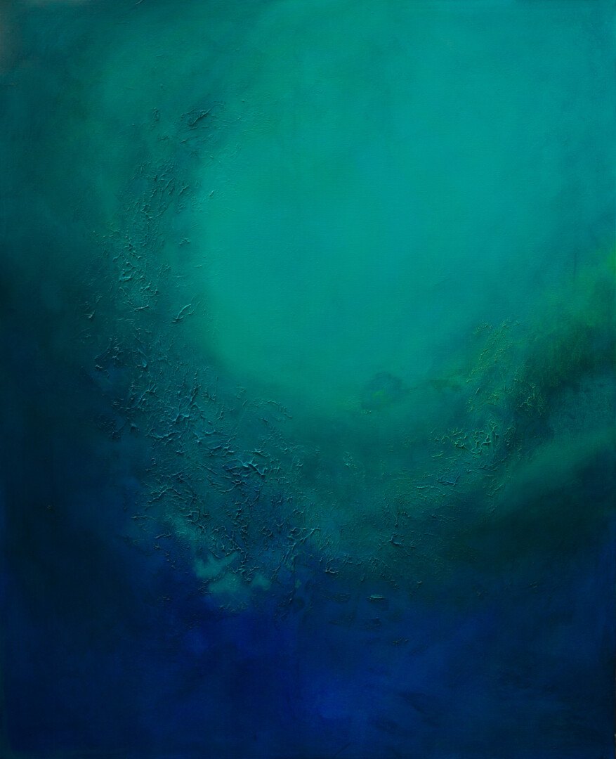 Obraz In light we trust, 2023 In Light We Trust Technika Wlasna Akryl Na Plotnie 160x130cm 2023