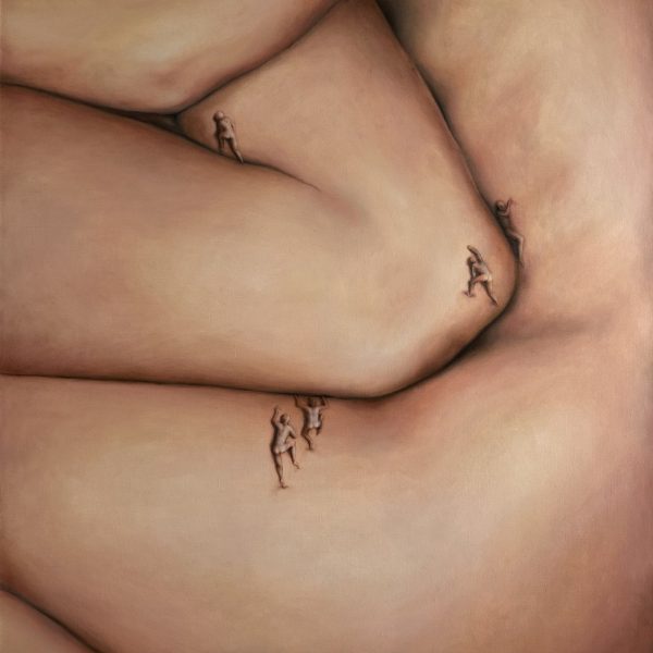 Obraz Stereometria, 2023 Joanna Czajkowska Painting 110x100cm 01  gdzie kupic obraz