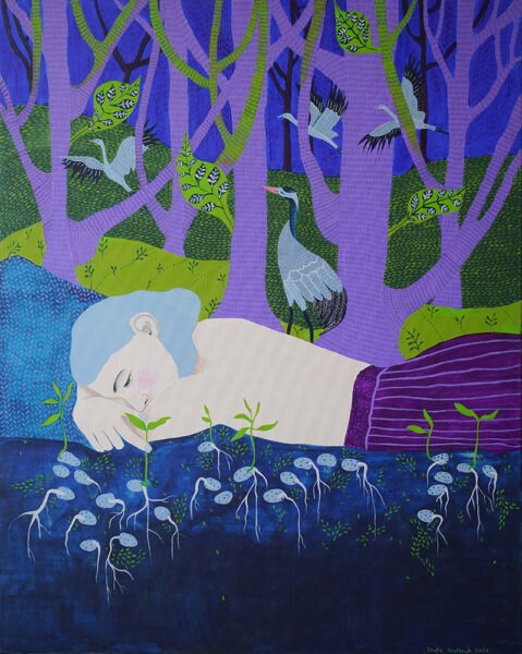 Wiosna w Sztuce: Odkryj Wiosenne Motywy w Galerii Sztuki I Tak Cie Odnajde 120x80 Cm Akryl Na Plotnie Xs  galeria sztuki