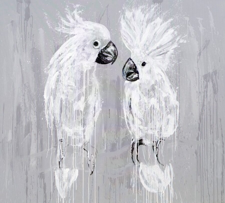 Obraz Papugi III, 2021 Papugiiii180x200cmm  gdzie kupic obraz