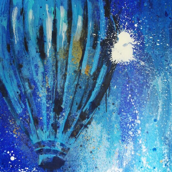 Obraz Balon XXXVIII, 2020 Balon Xxxviii 120 X 80 Cm Akryl Na Plotnie 2023 Sygn Amonaria