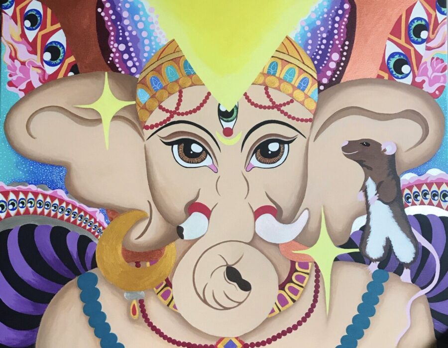 Obraz Ganesha, 2021 Afterlightimage  gdzie kupic obraz