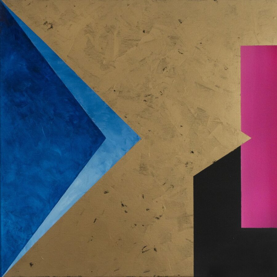 Obraz PINK 1, 2019 Gal Dotik Pink 1kompozycja Ze Zlotem 50x50cm 2019  gdzie kupic obraz