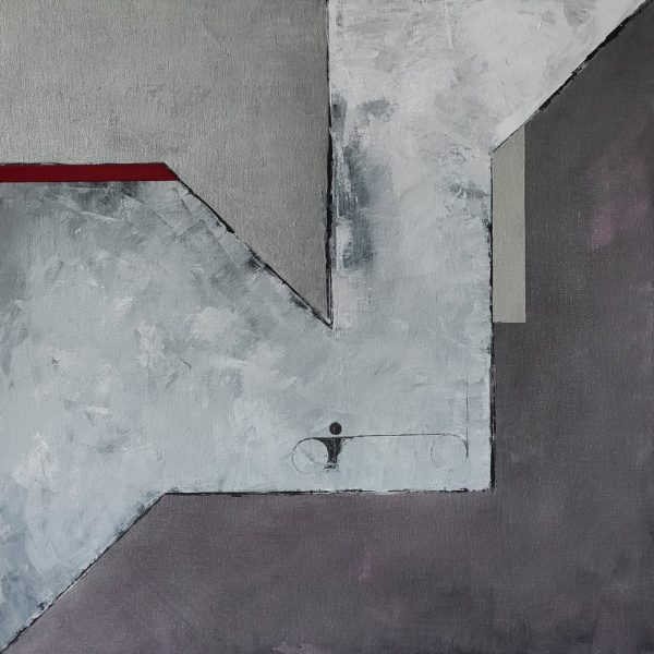 Obraz Podróżnik / The Traveller, 2020 Artdotik Podroznik The Traveller Akryl Na Plotnie 50x50cm  gdzie kupic obraz